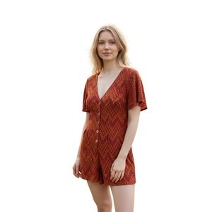 Free People Knit Romper Size Medium